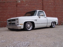 1986 white chevy truck
