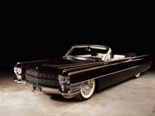 KinDig-It Design\'s Ridetech equipped 1964 Cadillac they built for Apolo Ohno