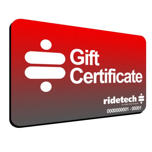$10 RideTech Gift Certificate Bonus