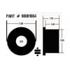 1.7" Wide Poly Bushing - 7/8" ID