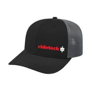Ridetech Flexfit Curved Bill Snapback Hat | Black/grey