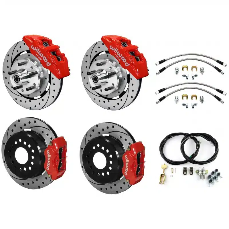 Wilwood Forged Dynapro 6 Piston Front Brake System | GM F-Body 70-78 (140-10738-D) main image 0