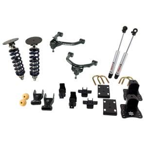 Performance Lowering System | 2007-2016 Silverado / Sierra 1500 2WD/4WD (with OE Cast Steel Arms)