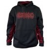 Black and Red Tech Hoodie