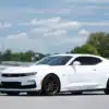 6th Gen Camaro sitting parked with Ridetech Coil-overs installed