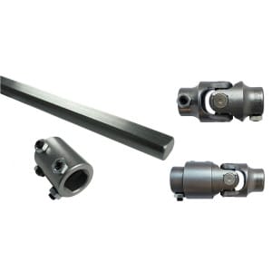Steering Column U-Joint Kit | 1" DD to 3/4"-36 Spline | 78-81 GM F-Body