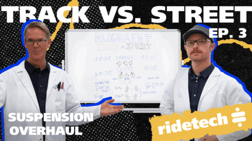 Image of Randy and Blane discussing the concepts surrounding a street alignment and race alignment